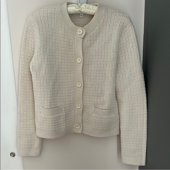 Uniqlo waffle Knit Cardigan- like new - Picture 1 of 4